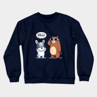 Bear And Bunny Crewneck Sweatshirt